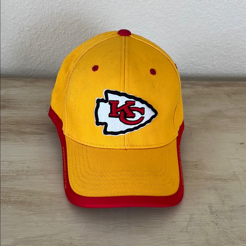Kansas City Chiefs NFL Yellow and Red Cap